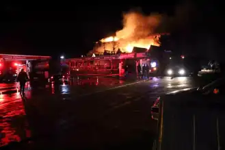Restoran Yangınında Ölüm