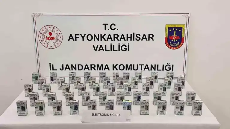 Gümrük Kaçağı Elektronik Sigaralar Ele Geçirildi